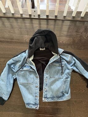 KBB by Kahlana Denim hooded jacket